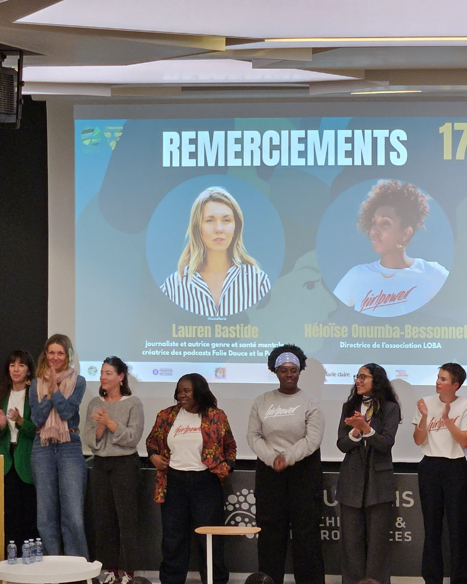 Remerciements de clôture de l'édition du 10 octobre 2025, avec Lauren Bastide et Héloïse Onumba-Bessonnet