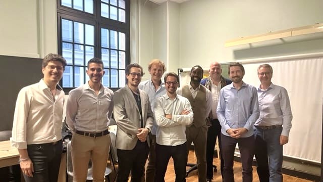 Groupe lors d’un temps fort Masculinités